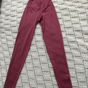 Aerie Dusty Rose High-Waisted Leggings